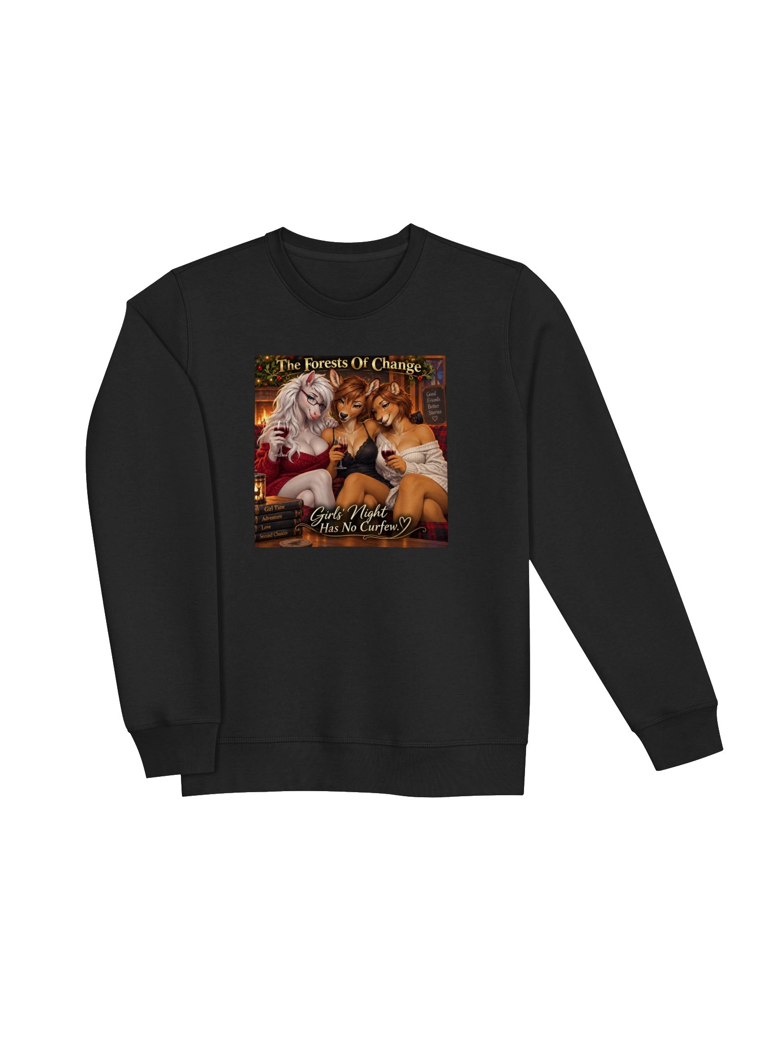 Girl's Night Jamestown Sweat Shirt. product image (3)