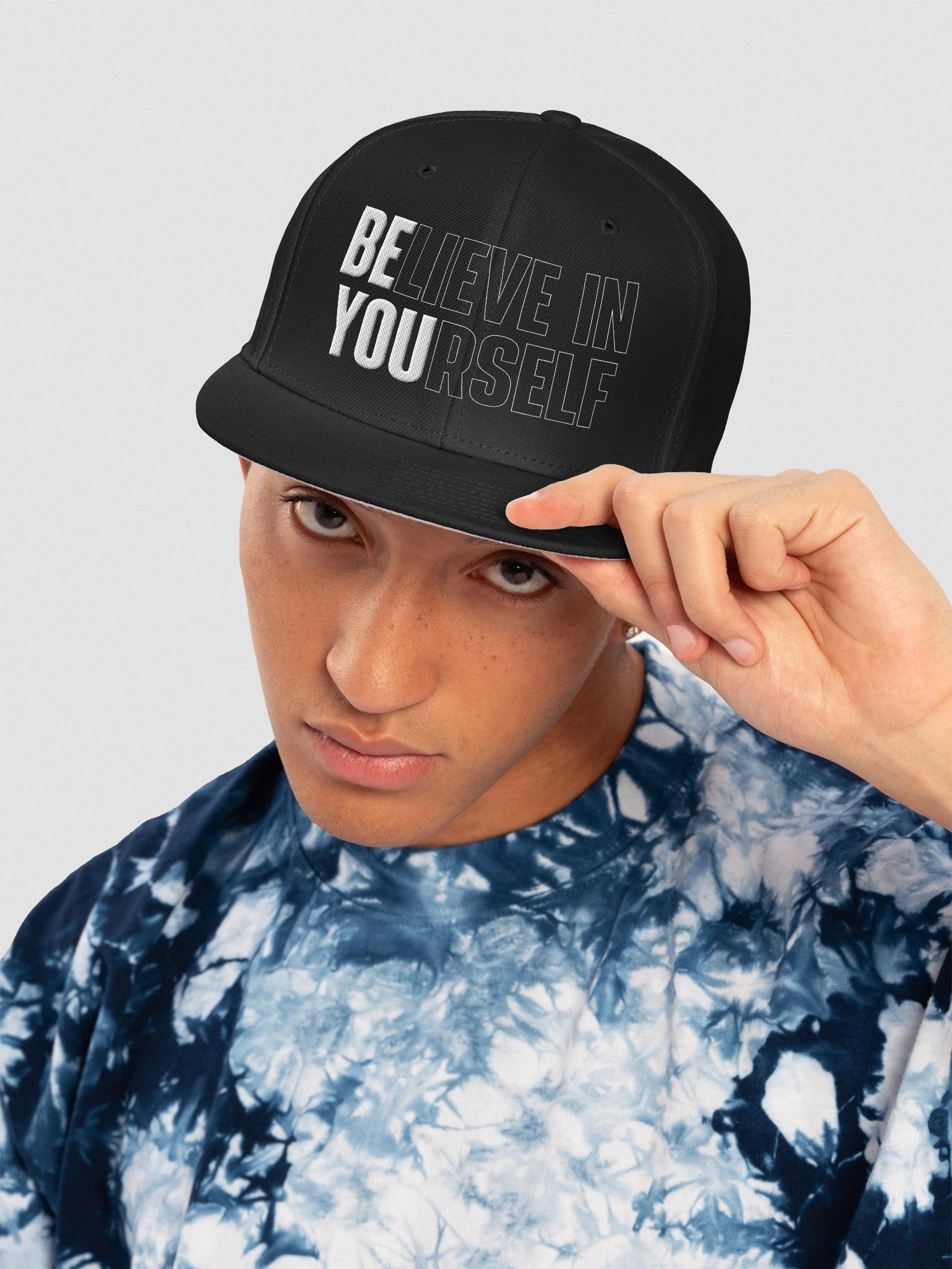 Believe In Yourself Motivational Quote Inspiration Positive Cap product image (17)