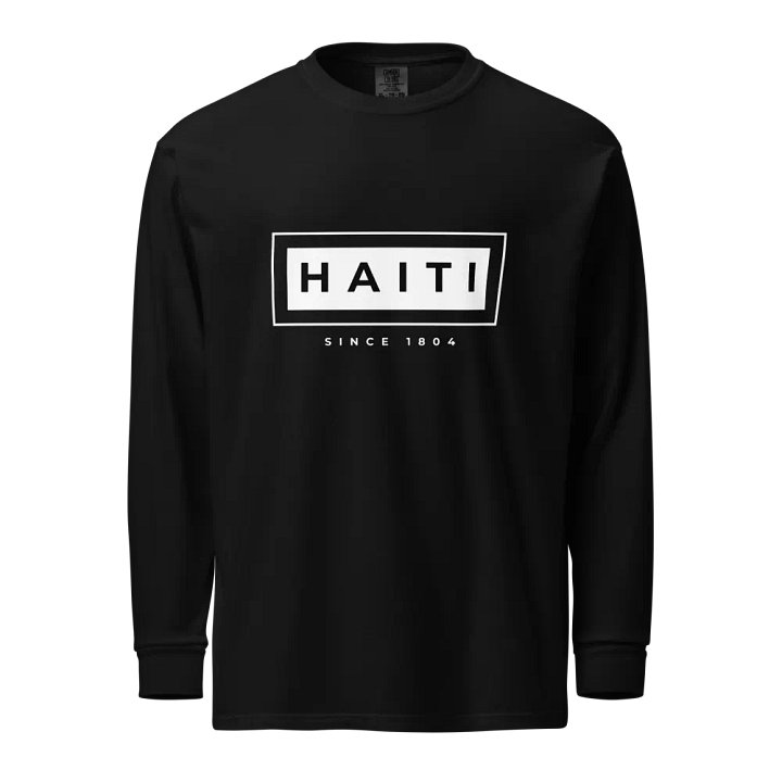 Haiti Inspired Unisex Long Sleeve Shirt product image (1)