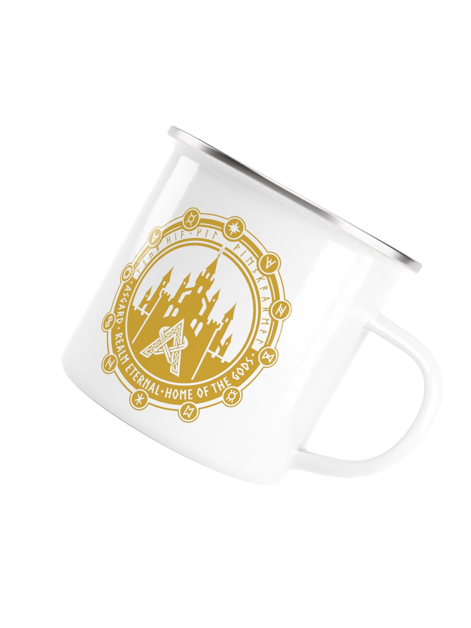 Asgard Crest Enamel Mug product image (5)
