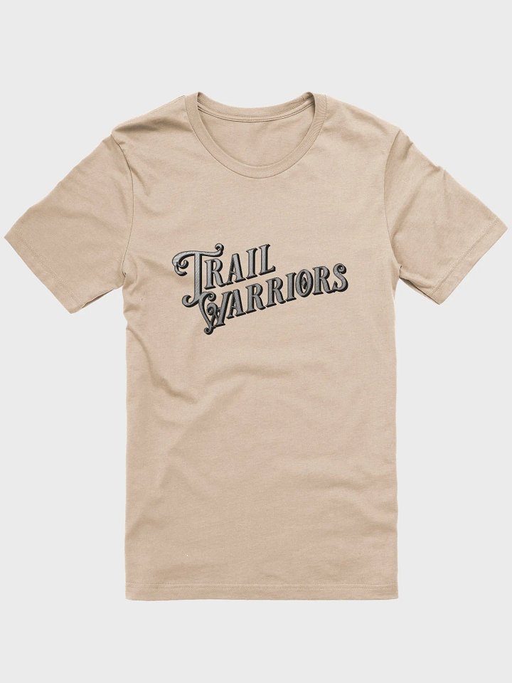 Black w/ Gradient Classic Trail Warriors Emblem T-Shirt product image (1)