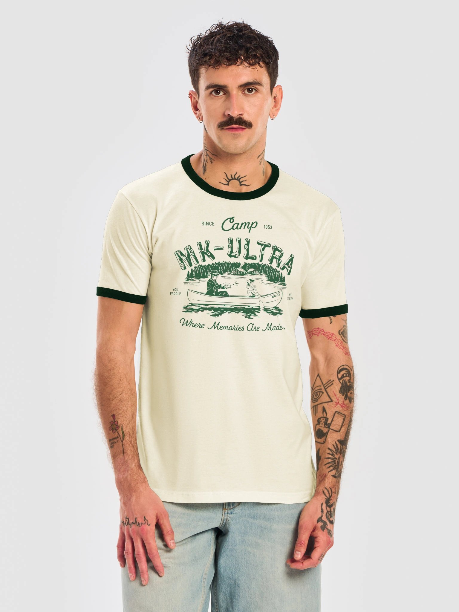 Camp MK-Ultra Ringer Tee product image (5)