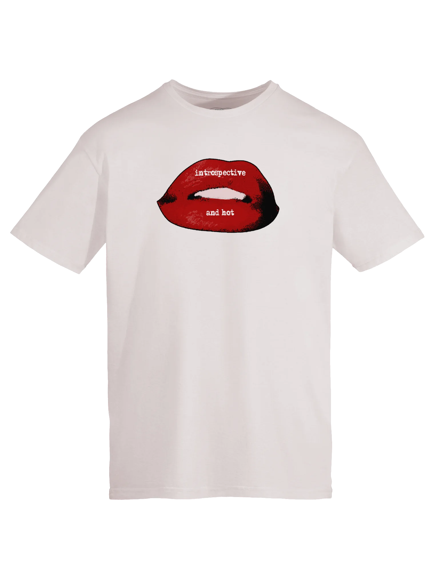 Introspective and Hot Lips T-Shirt (Light) product image (5)