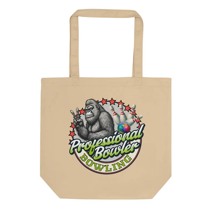 Professional Bowler Sasquatch Bowling Tote Bag product image (1)