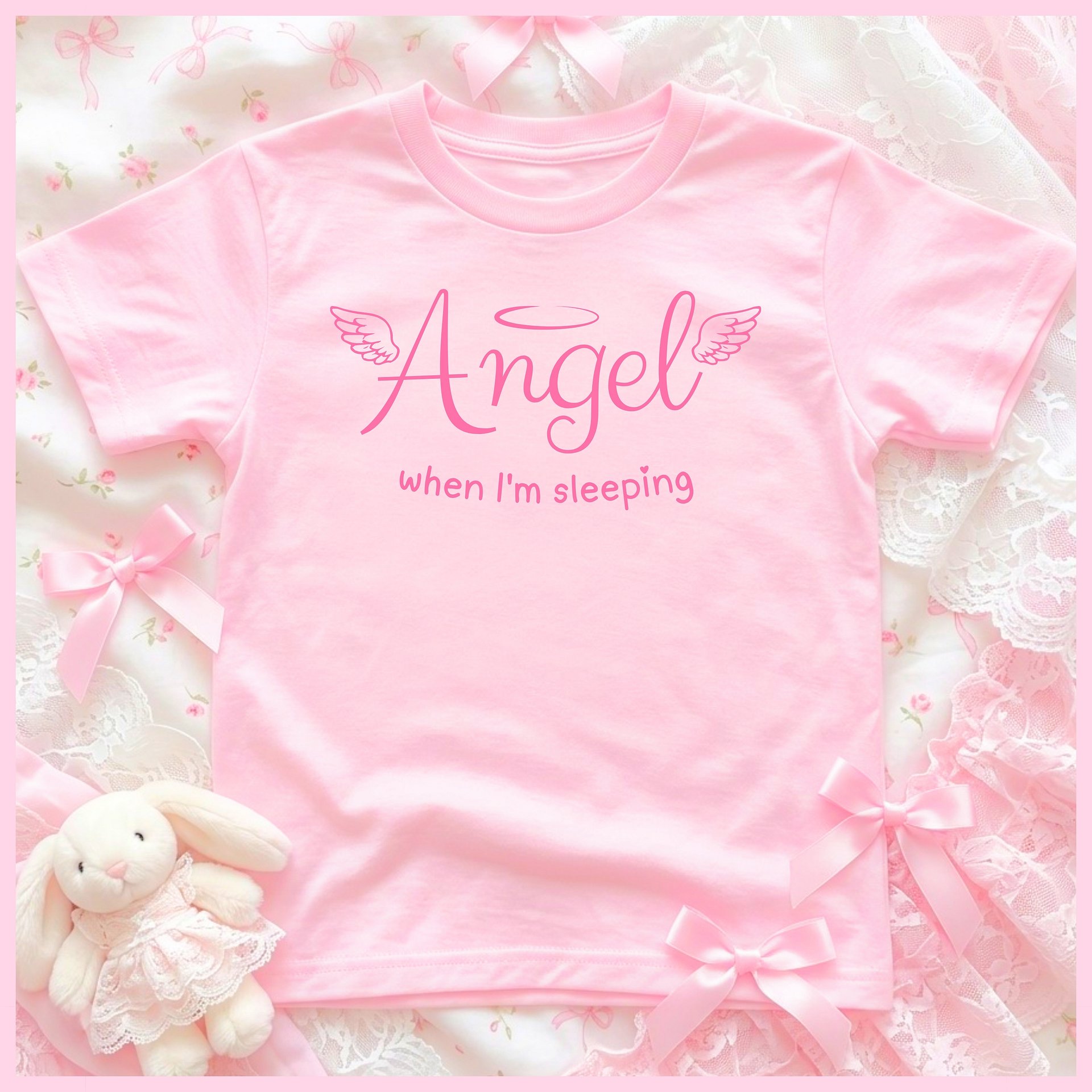 Angel when I'm sleeping Tee product image (1)