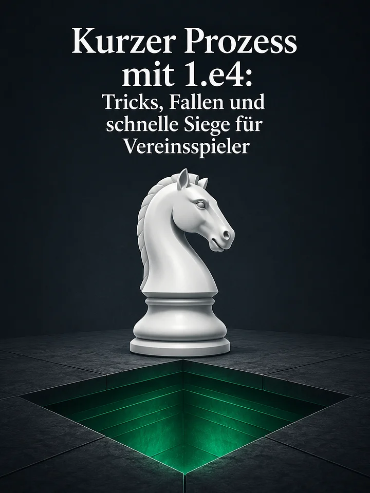 Kurzer Prozess mit 1.e4: Tricks, Fallen und schnelle Siege für Vereinsspieler product image (1)