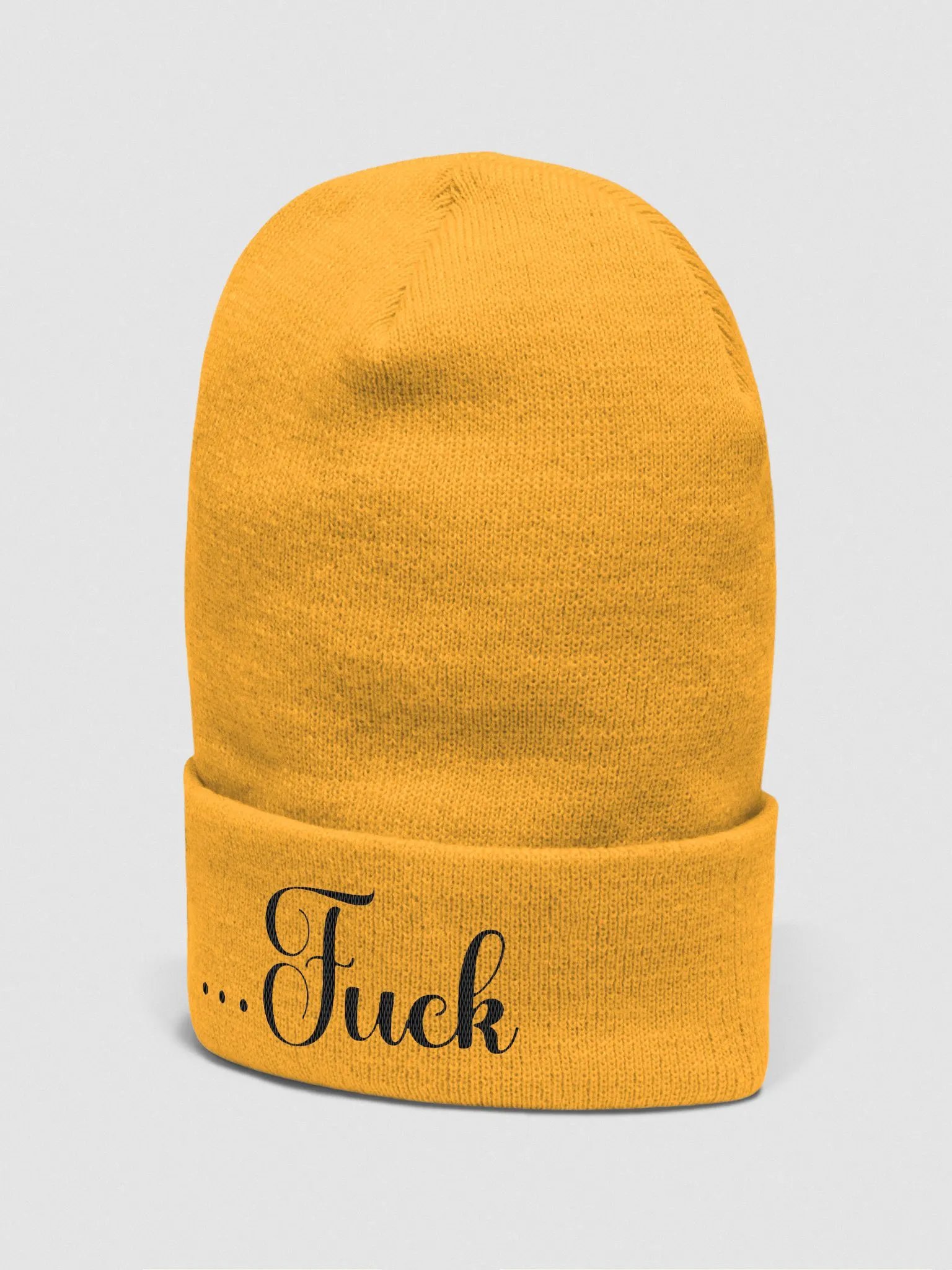 A Golden Beanie...Fuck product image (2)