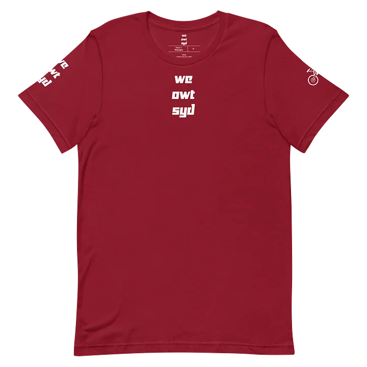 WeOwtsyd Gen 2 Premium T-Shirt - Cardinal Red product image (2)