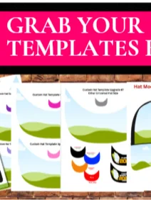 Custom Hat Templates Beginner's Tutorials and Starter Guide - Flipbook product image (2)