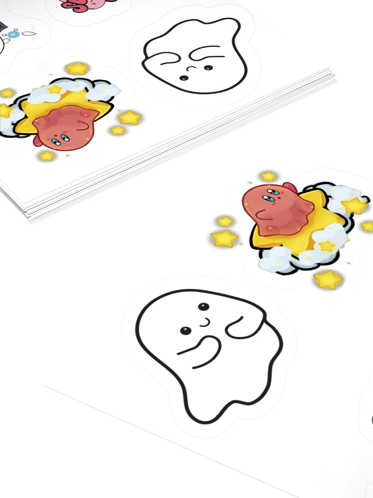 Ghosties Sticker Sheet product image (13)