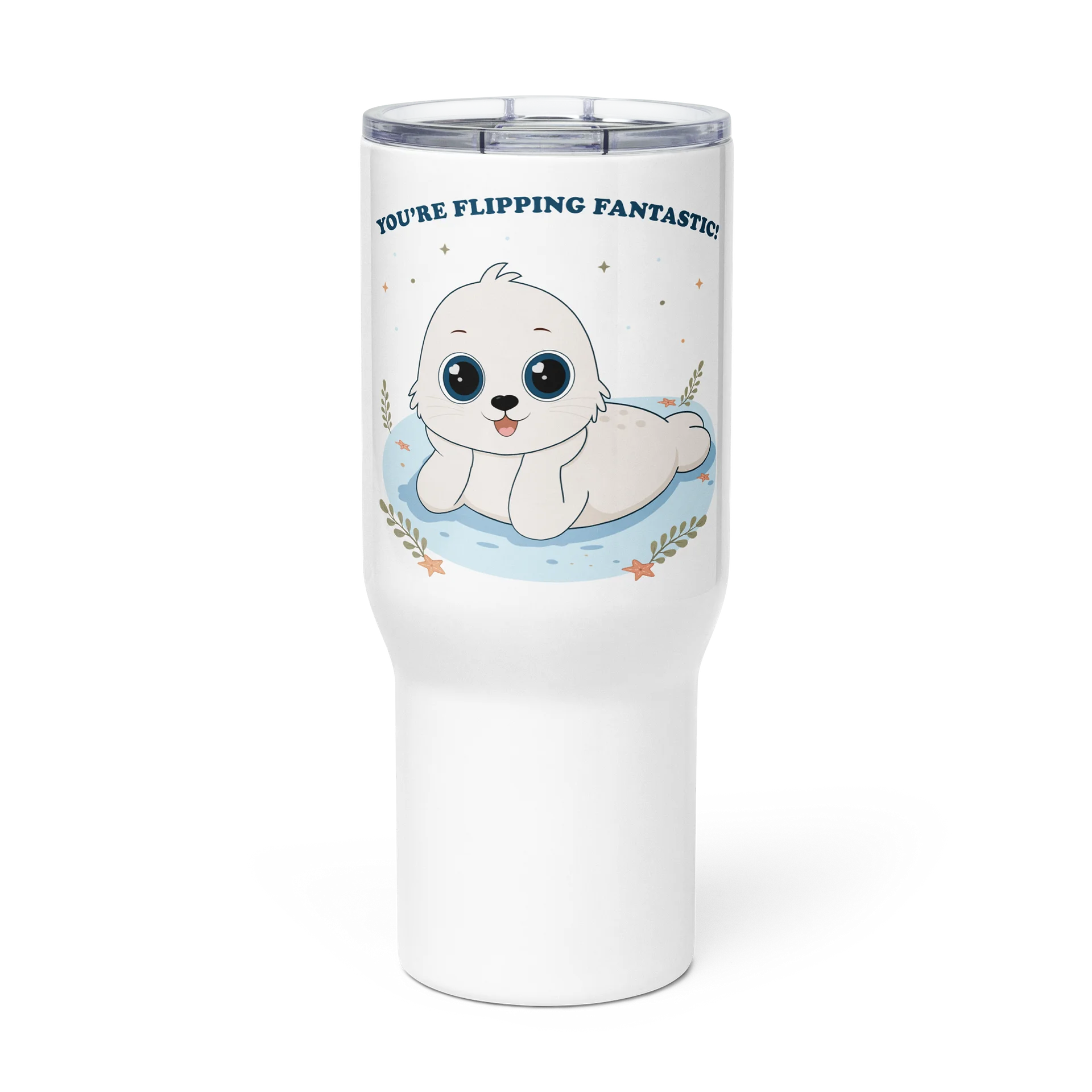 You’re Flipping Fantastic Seal Travel Mug product image (1)