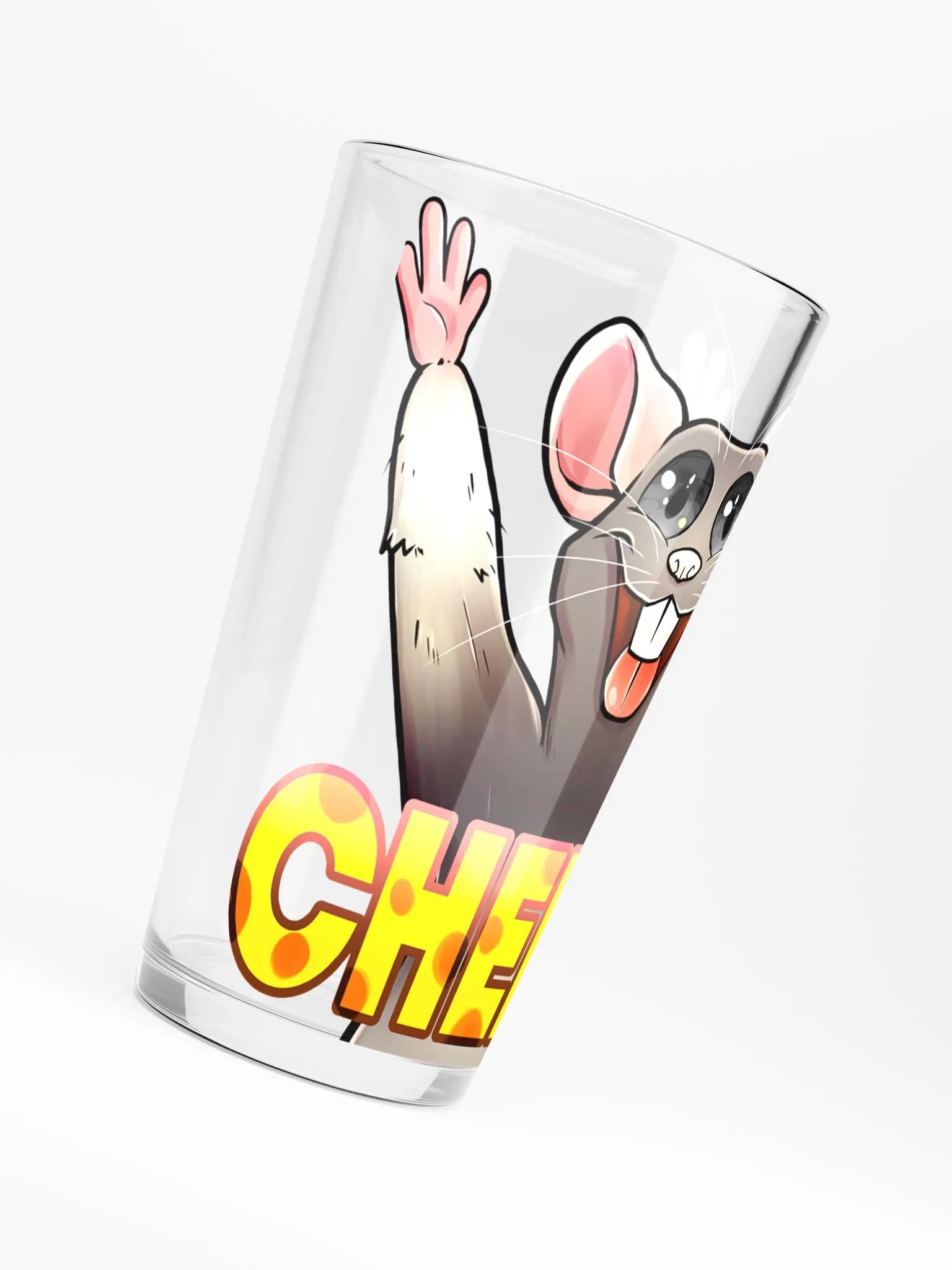 CHEESE Pint Glass product image (6)