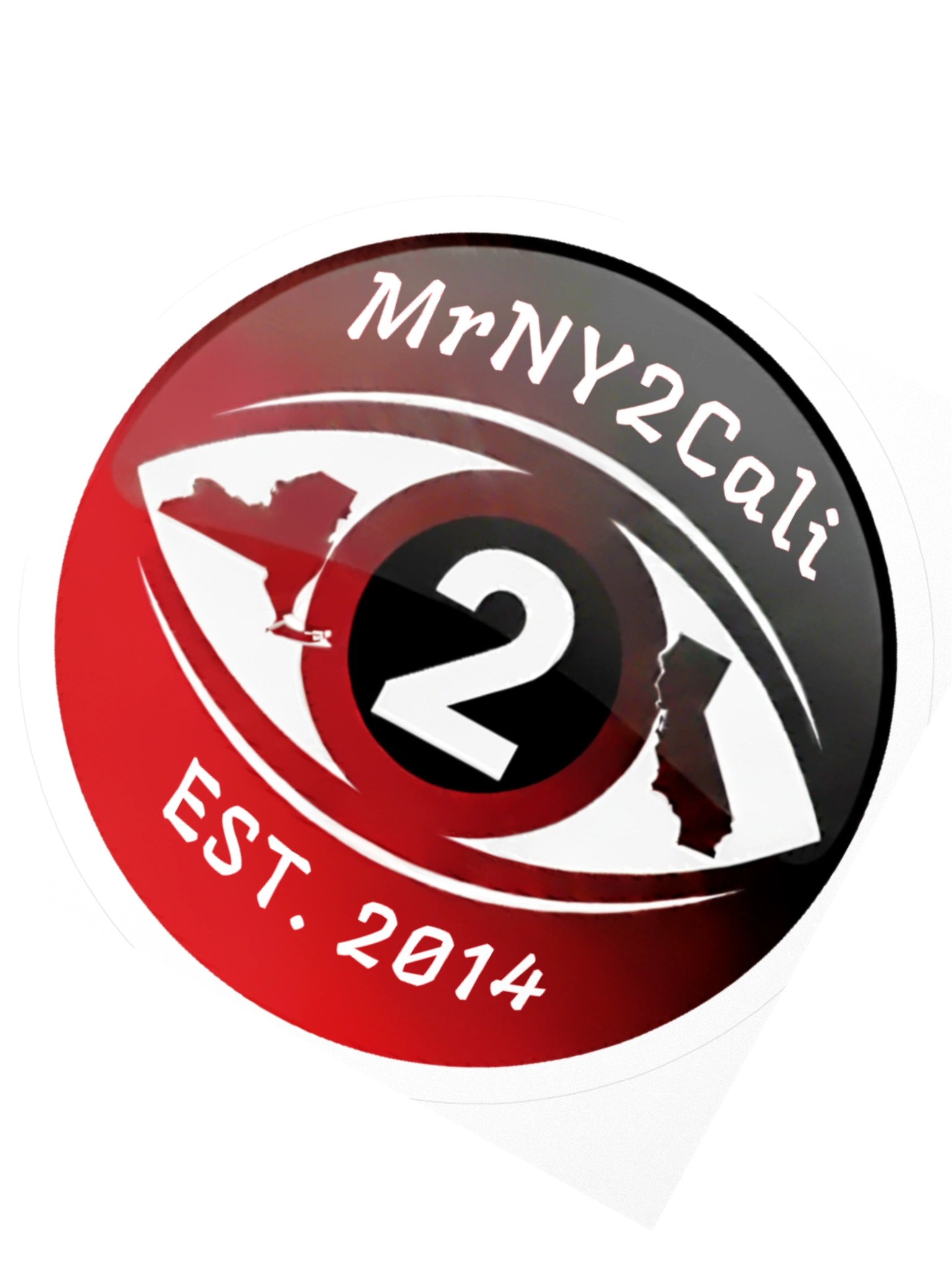 MrNY2Cali Logo Sticker product image (4)