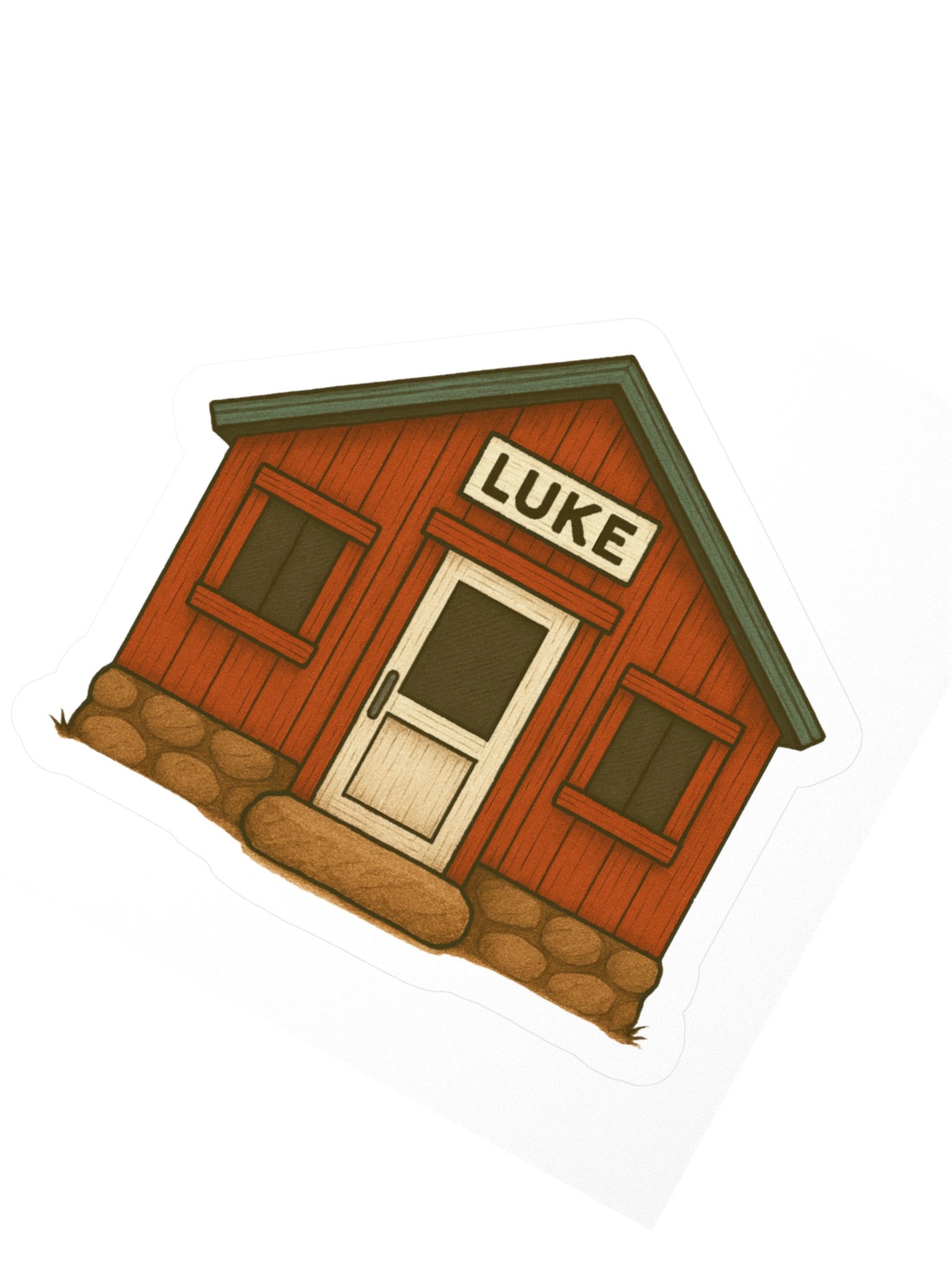 Cabin Luke Sticker product image (2)