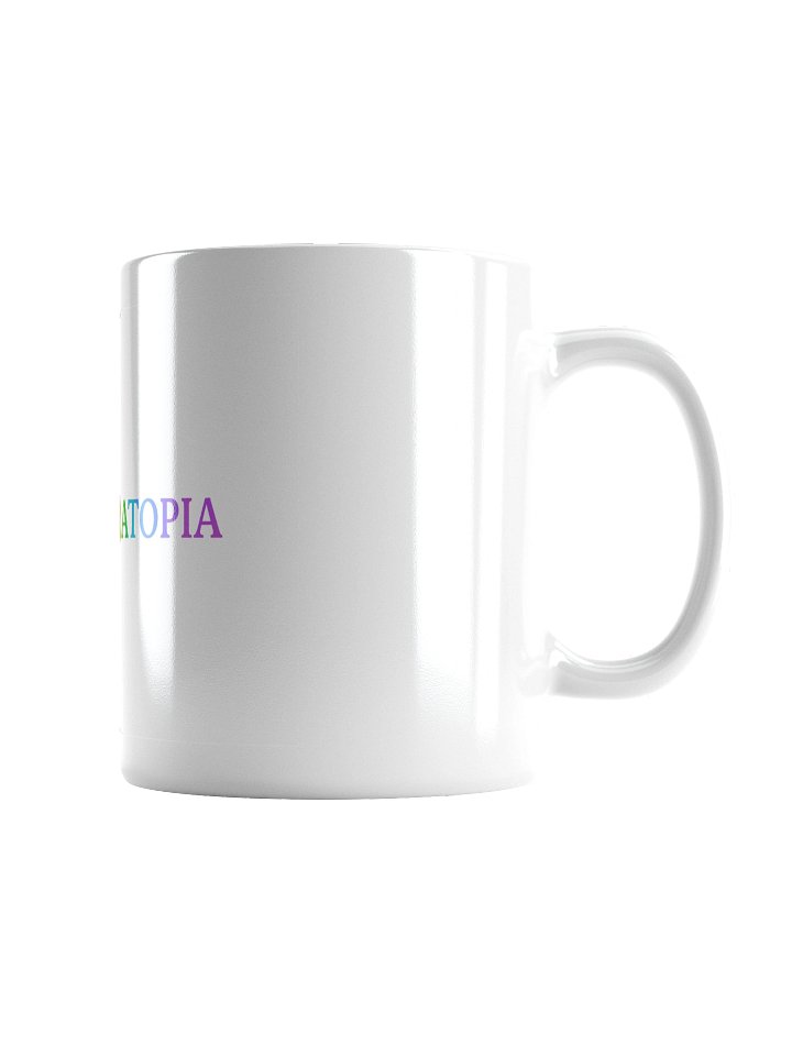 Rainbow Tree Logo White Glossy Mug product image (2)