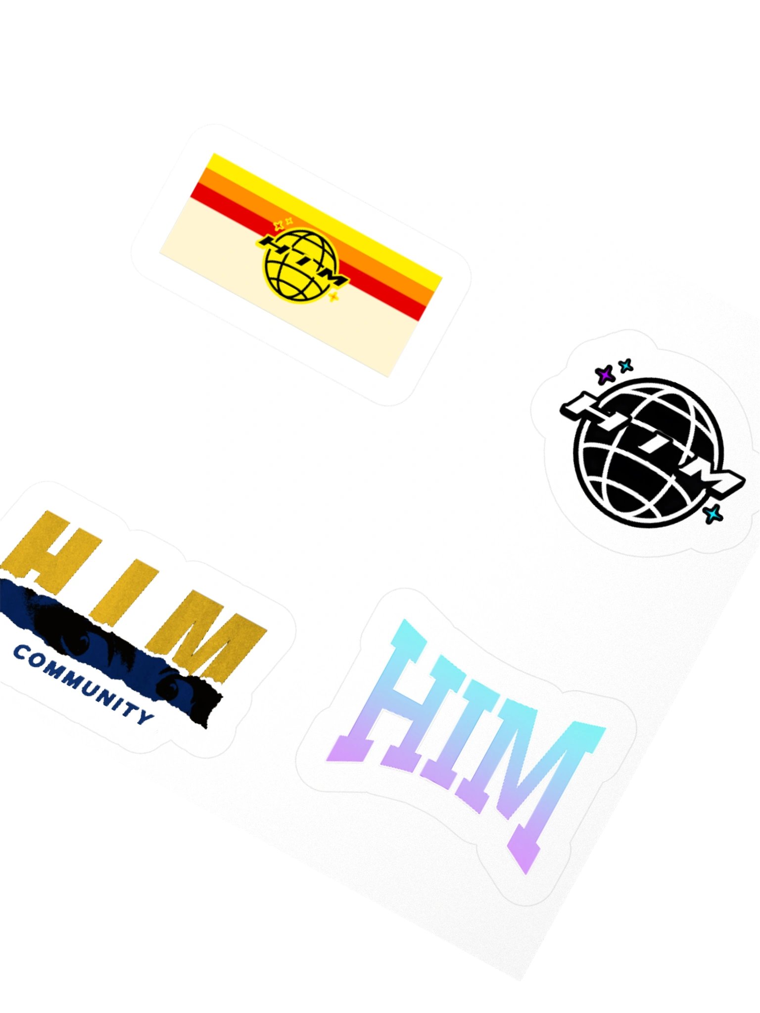 HIM Logo(s) Sticker Pack product image (2)
