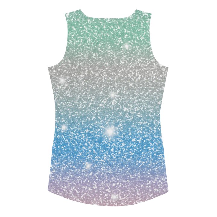 Glitter Unicorn Texture Design Tank Top (10) product image (2)