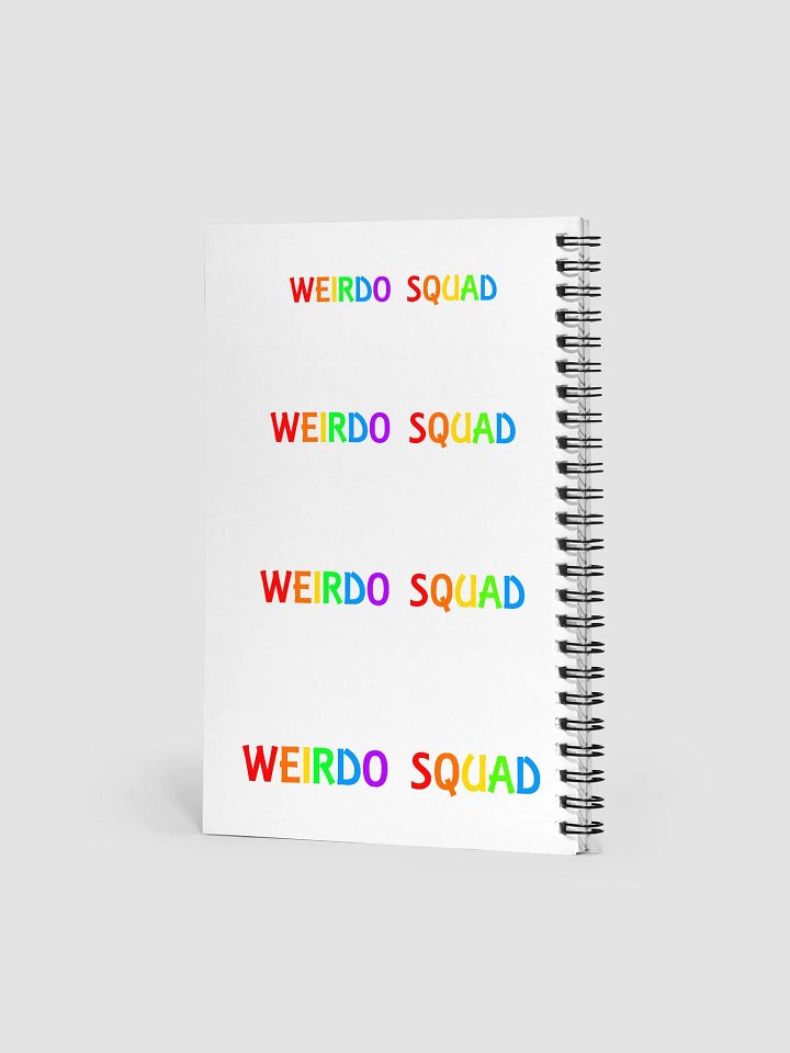 Stay Weird Rainbow - Spiral Notebook product image (2)