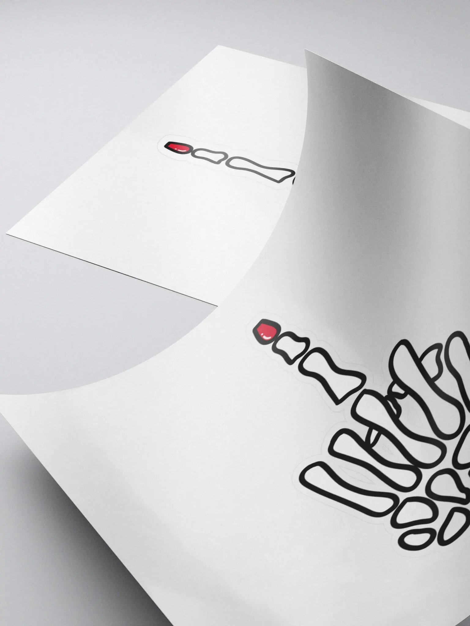 'F You' Skeleton hand sticker product image (4)