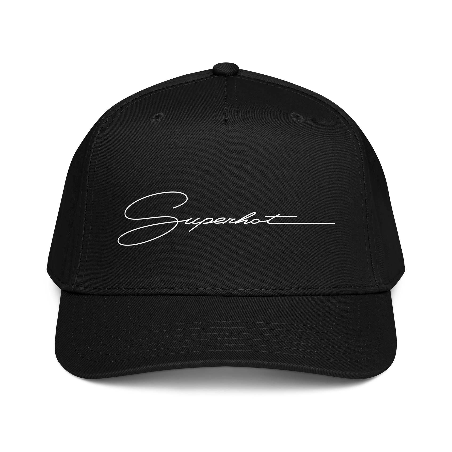 SUPERHOT SIGNATURE SNAPBACK BLACK / WHITE product image (1)