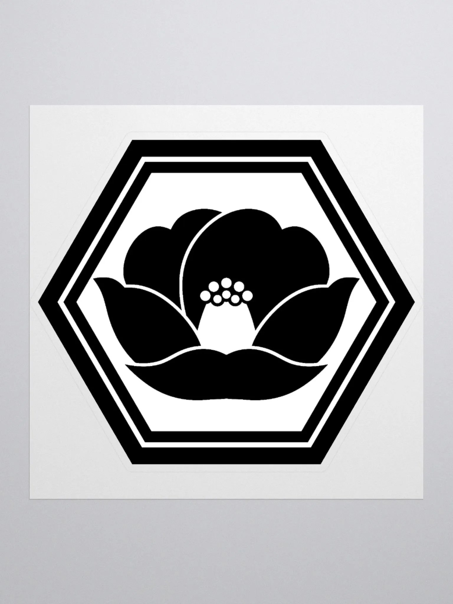 Nest of Smoke Tsubaki Emblem LARGE (Color) ✦ Kiss Cut Stickers product image (2)