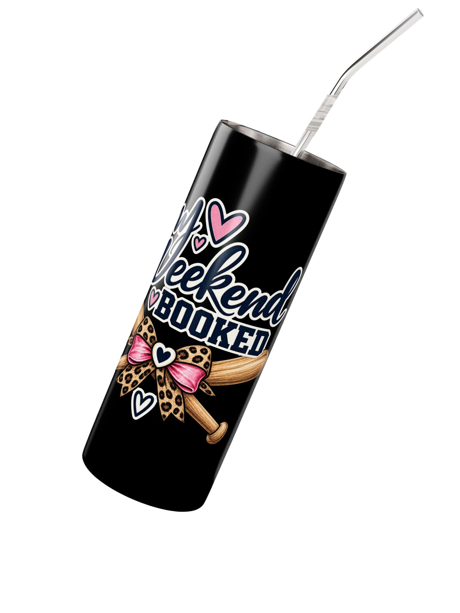 My Weekend Is Booked Tumbler | Softball Mom Cup product image (2)