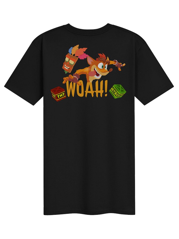 WOAH T-Shirt (Inspired by Crash Bandicoot) product image (2)