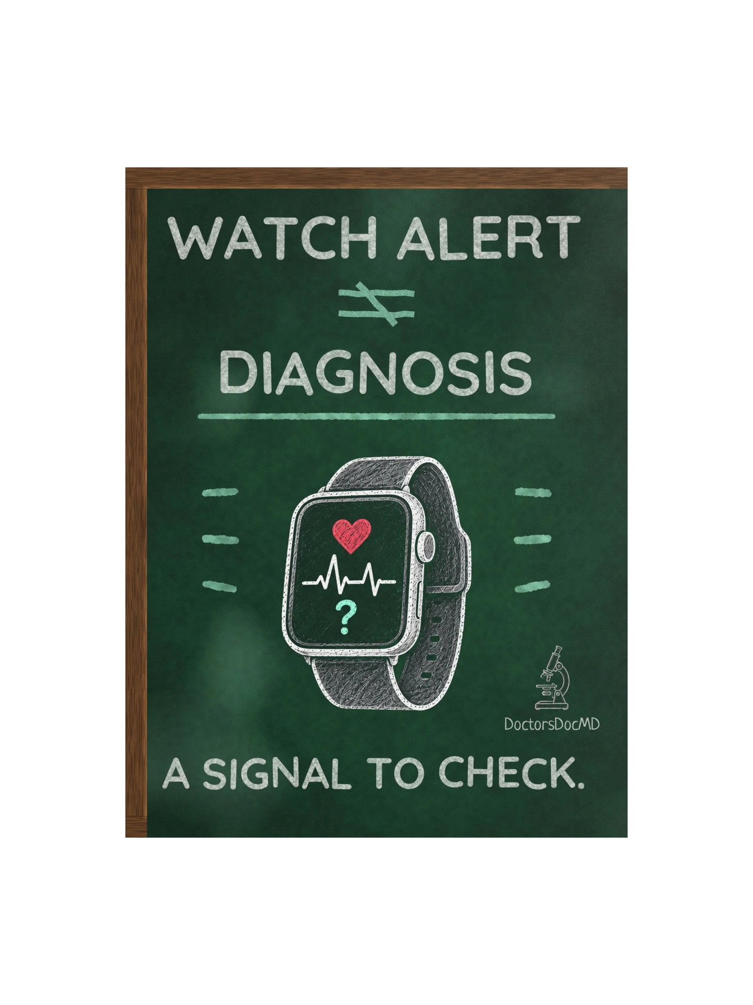 DoctorsDocMD - Watch Alert Poster product image (1)