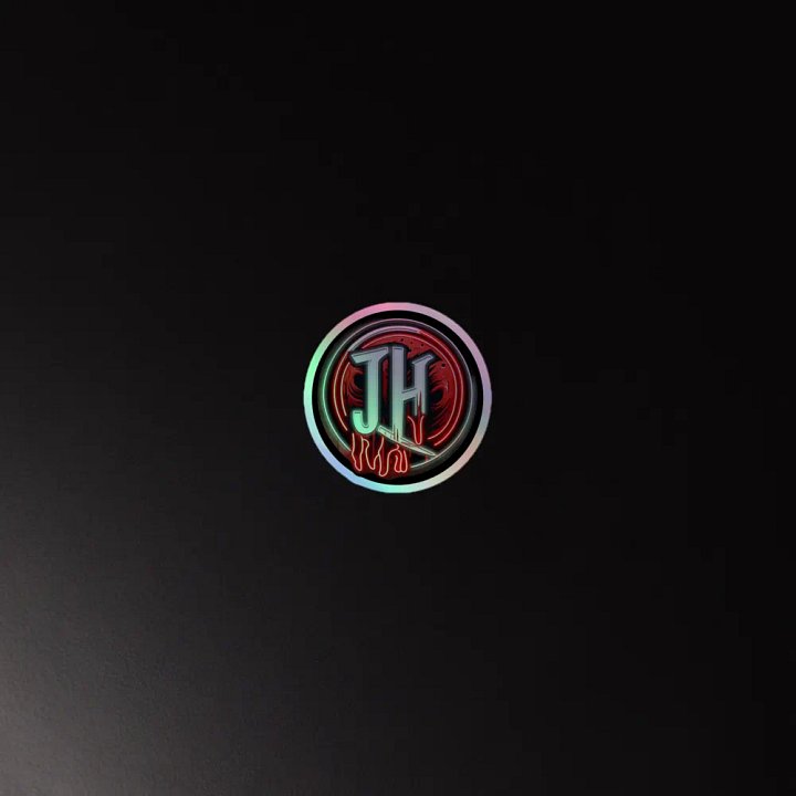Neon Holographic Sticker product image (4)
