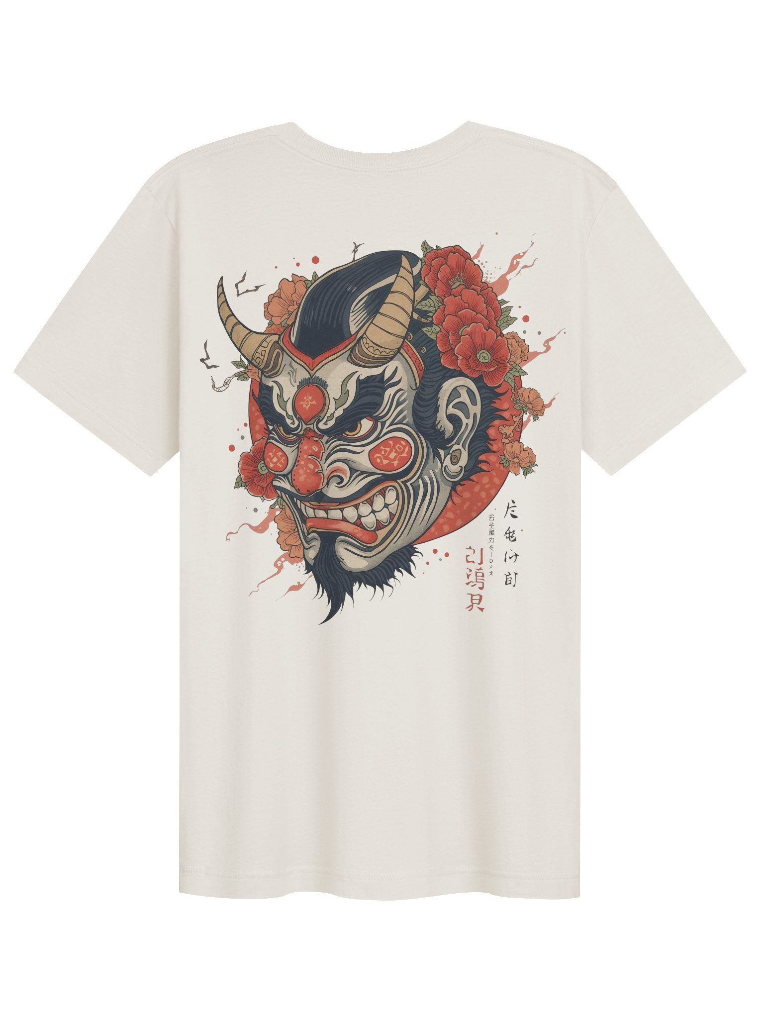 The Bold Oni Mask Streetwear T-Shirt product image (91)