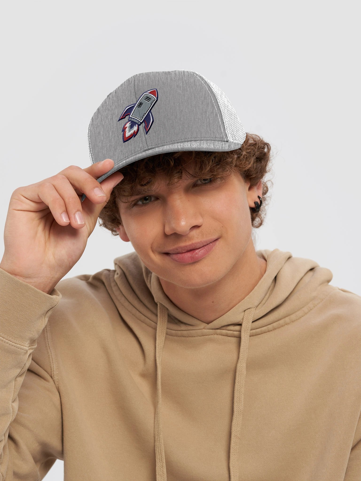 Rockets Embroidered Snapback Hat product image (33)