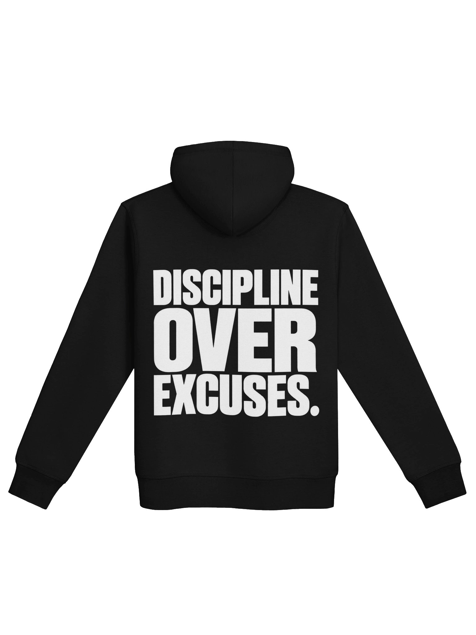 Discipline Over Excuses. – Premium Bio Hoodie product image (1)