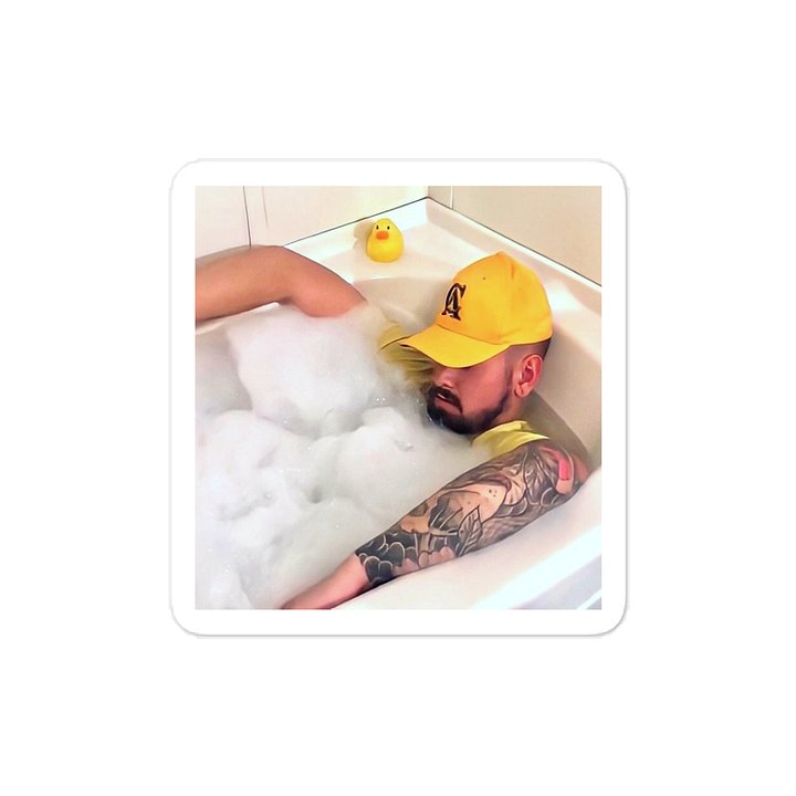 TUB NIGHT STICKER product image (1)
