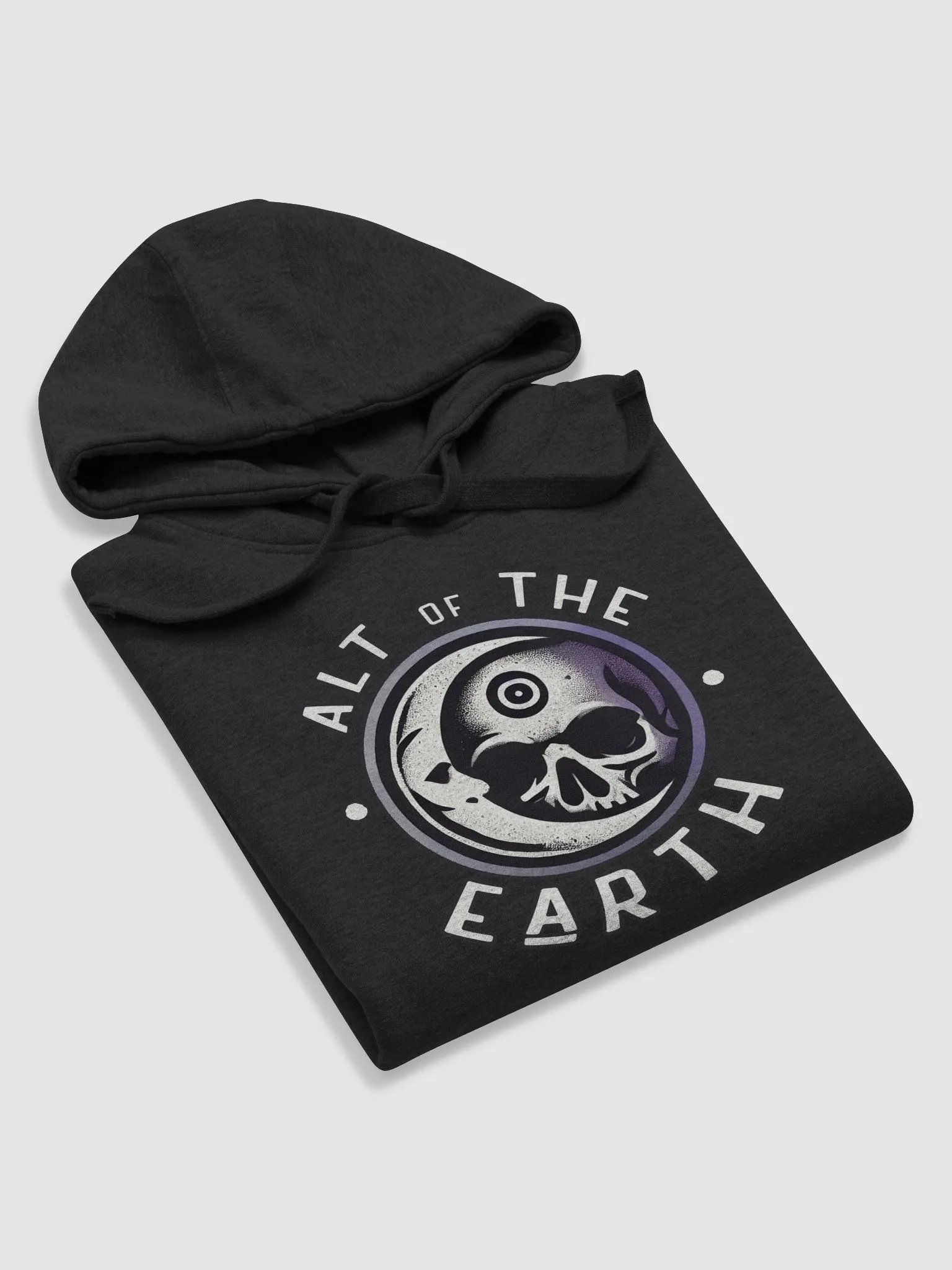 Alt of the Earth Skull & Moon Premium Hoodie product image (5)