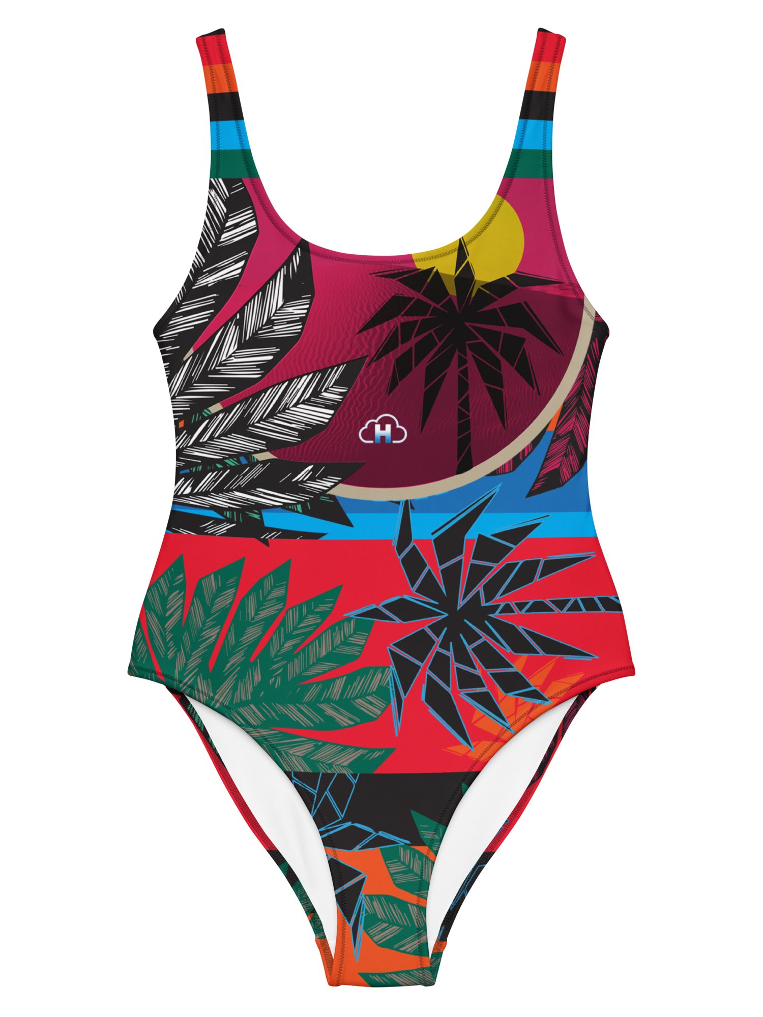 Tropical vision-One-Piece Swimsuit product image (3)