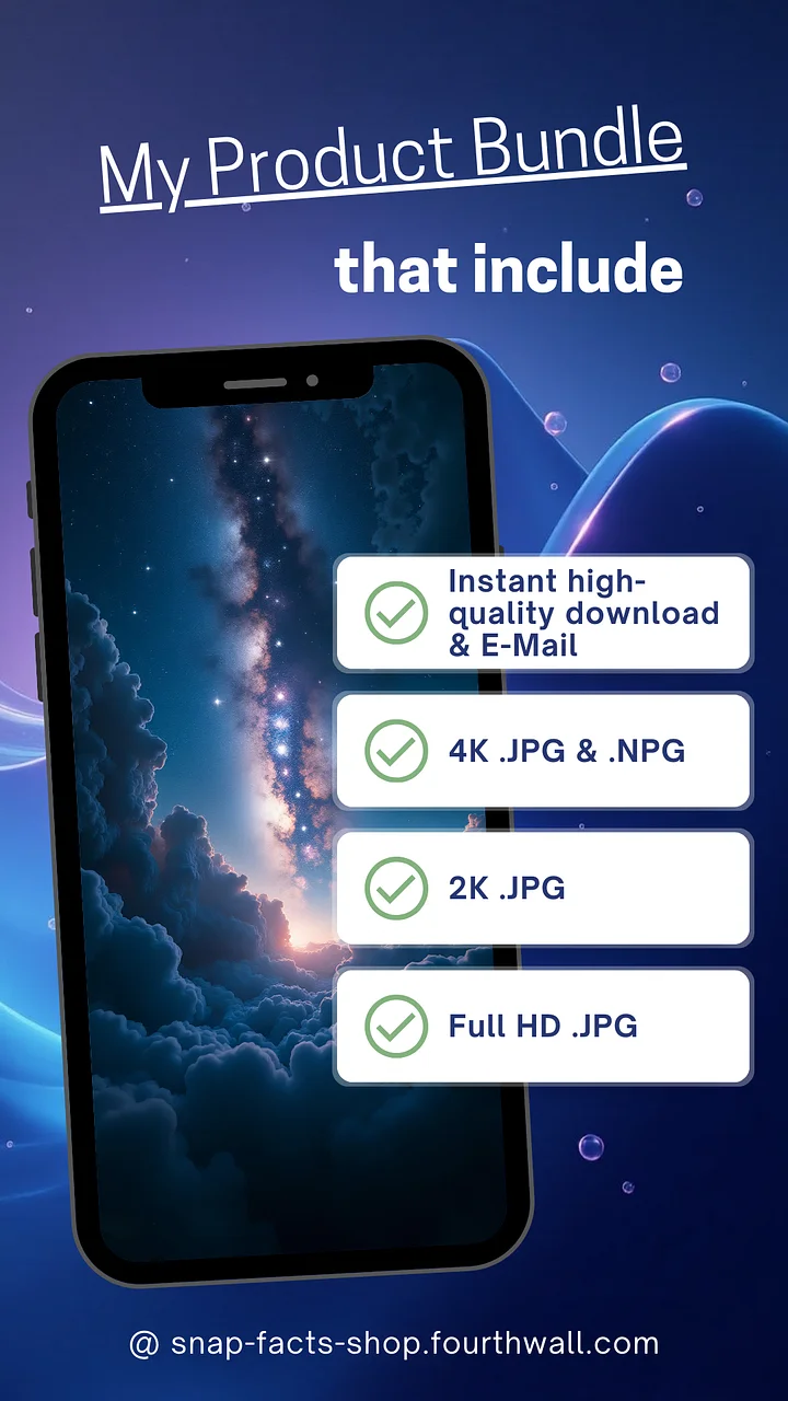 Gate to the Galaxy – Heavenly Starscape Above the Clouds product image (2)