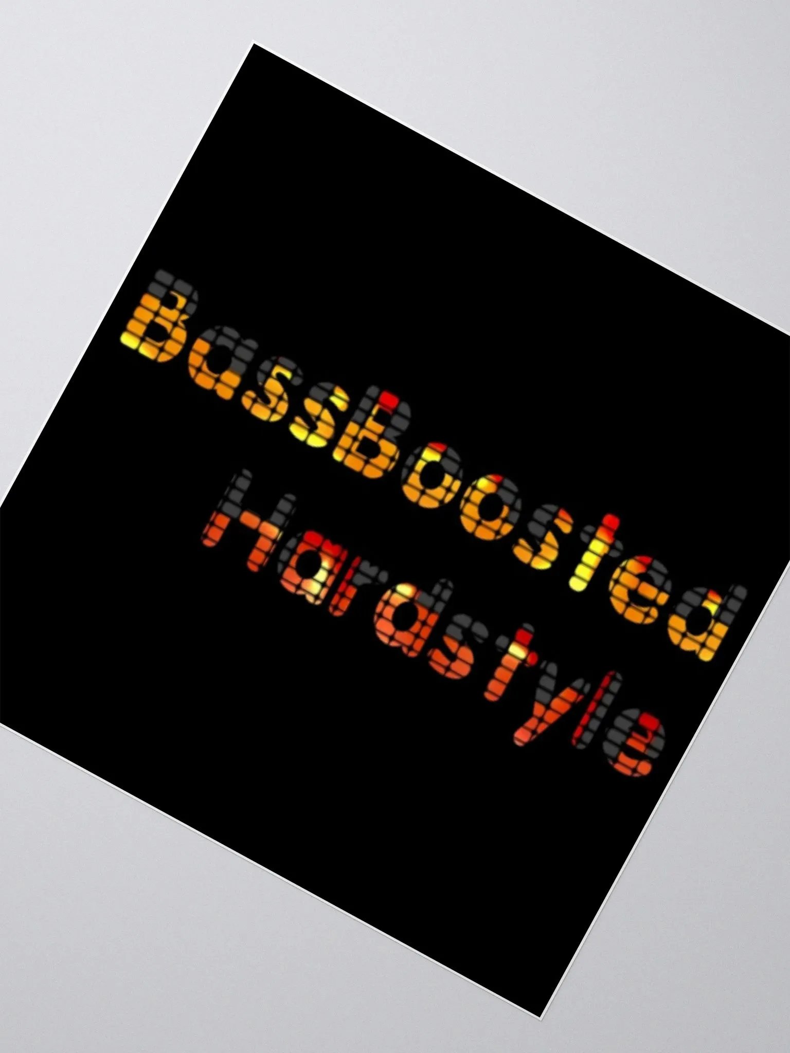 BassBoostedHardstyle Stickers product image (1)