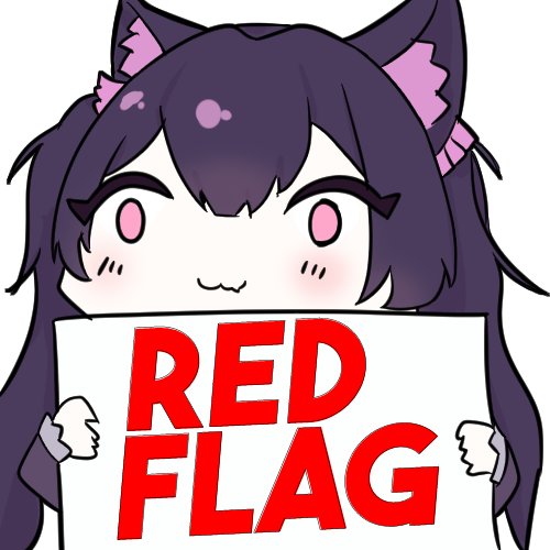 Red Flag Emote Base (YCH) product image (2)