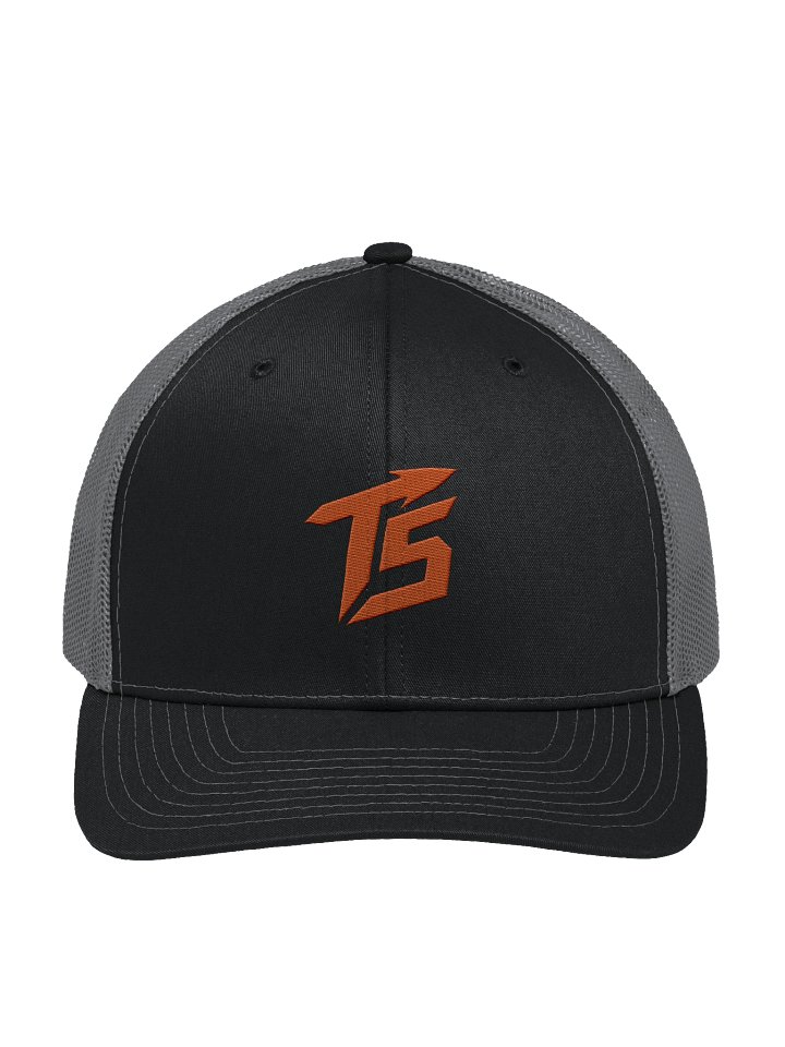 Trigga5Trey T5 Trucker Hat (Orange Logo) product image (1)