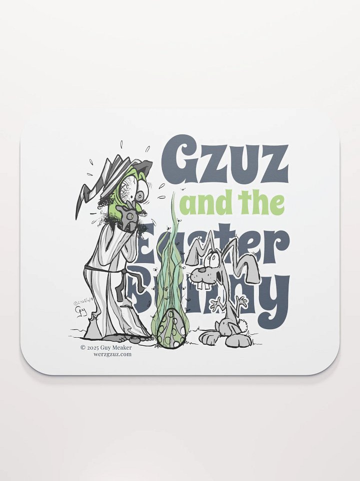 Gzuz and the Easter Bunny Mouse Pad product image (2)