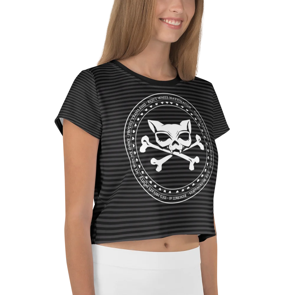 Stripped Political Katbones Designer Shirt product image (4)
