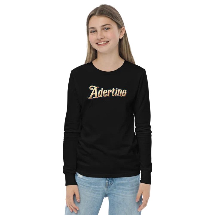 Vintage Aderting Youth Long Sleeve Tee product image (2)