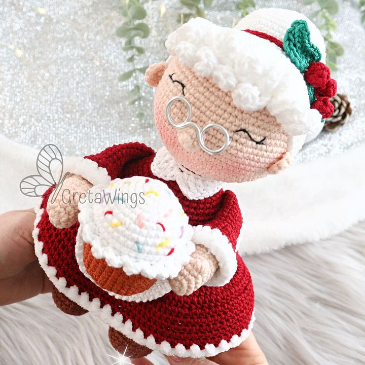 Patrón de amigurumi de Papá Noel y Mamá Noel (Descarga digital) product image (2)