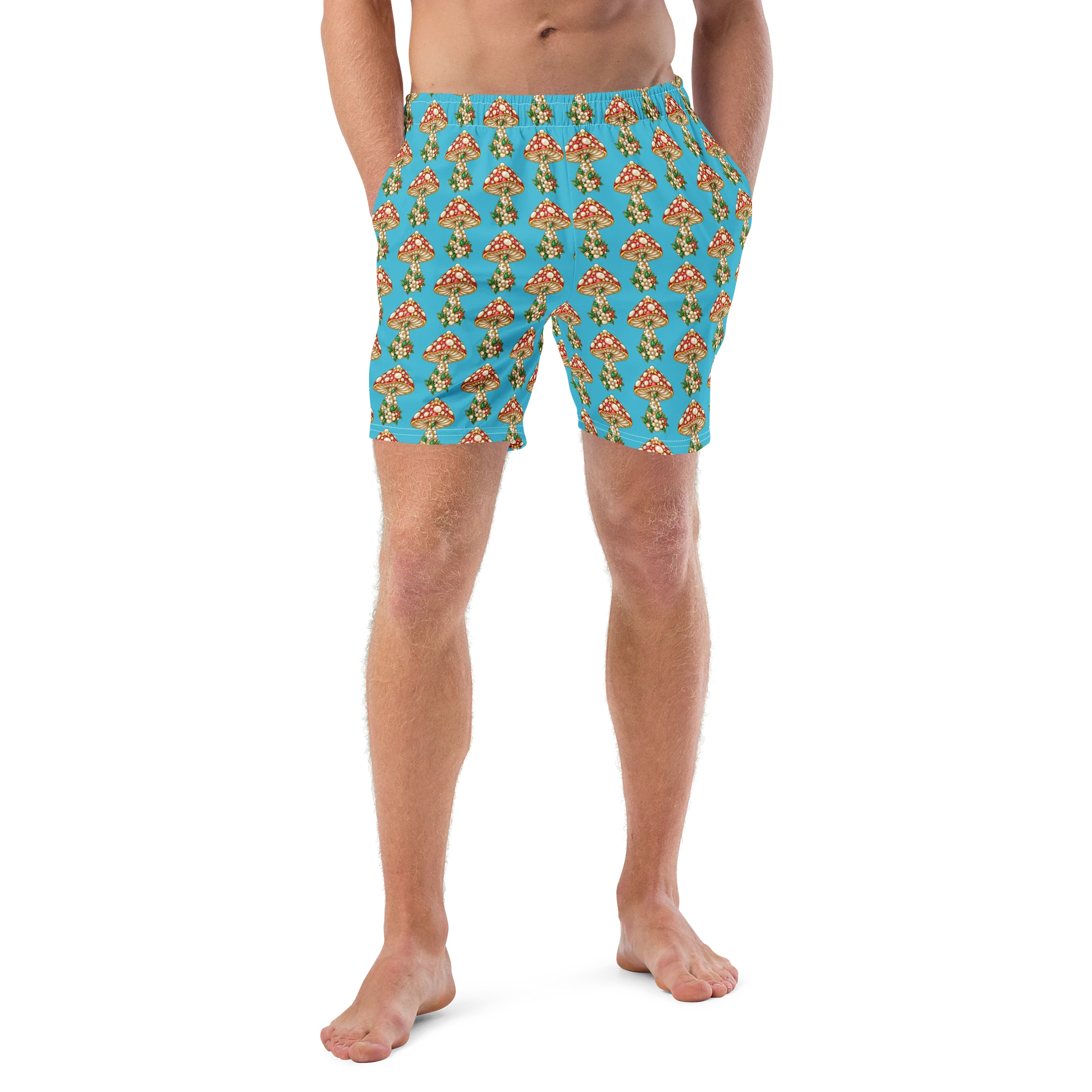 Mushroom Meadow Swim Trunks product image (4)