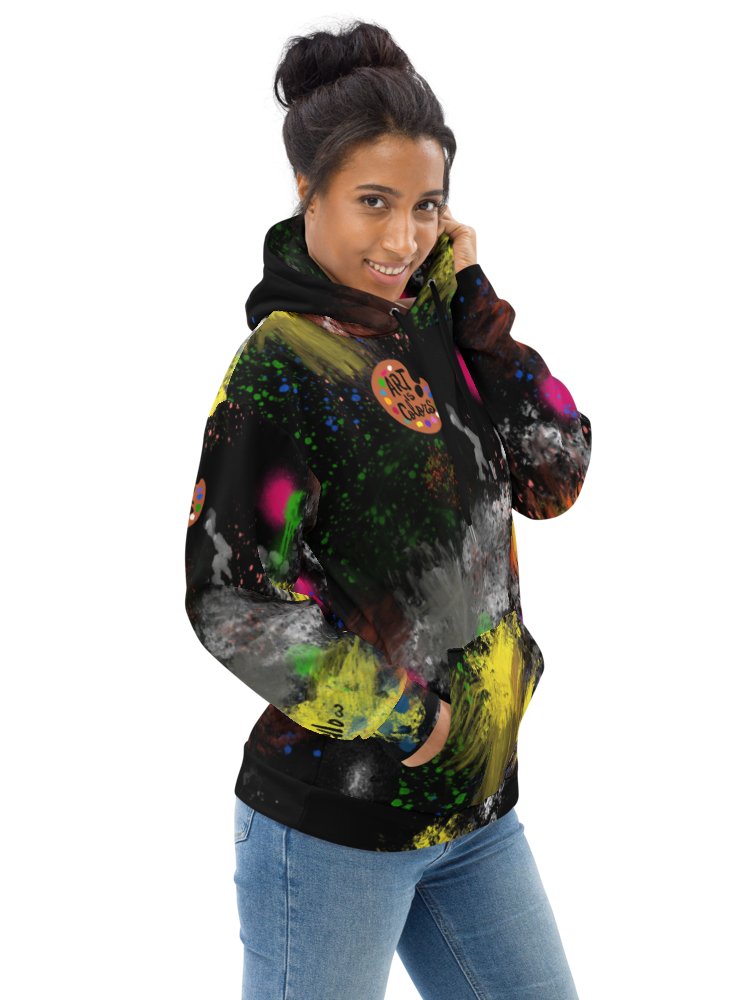 SplatterWear 'Color Splash' Unisex Art Hoodie product image (8)