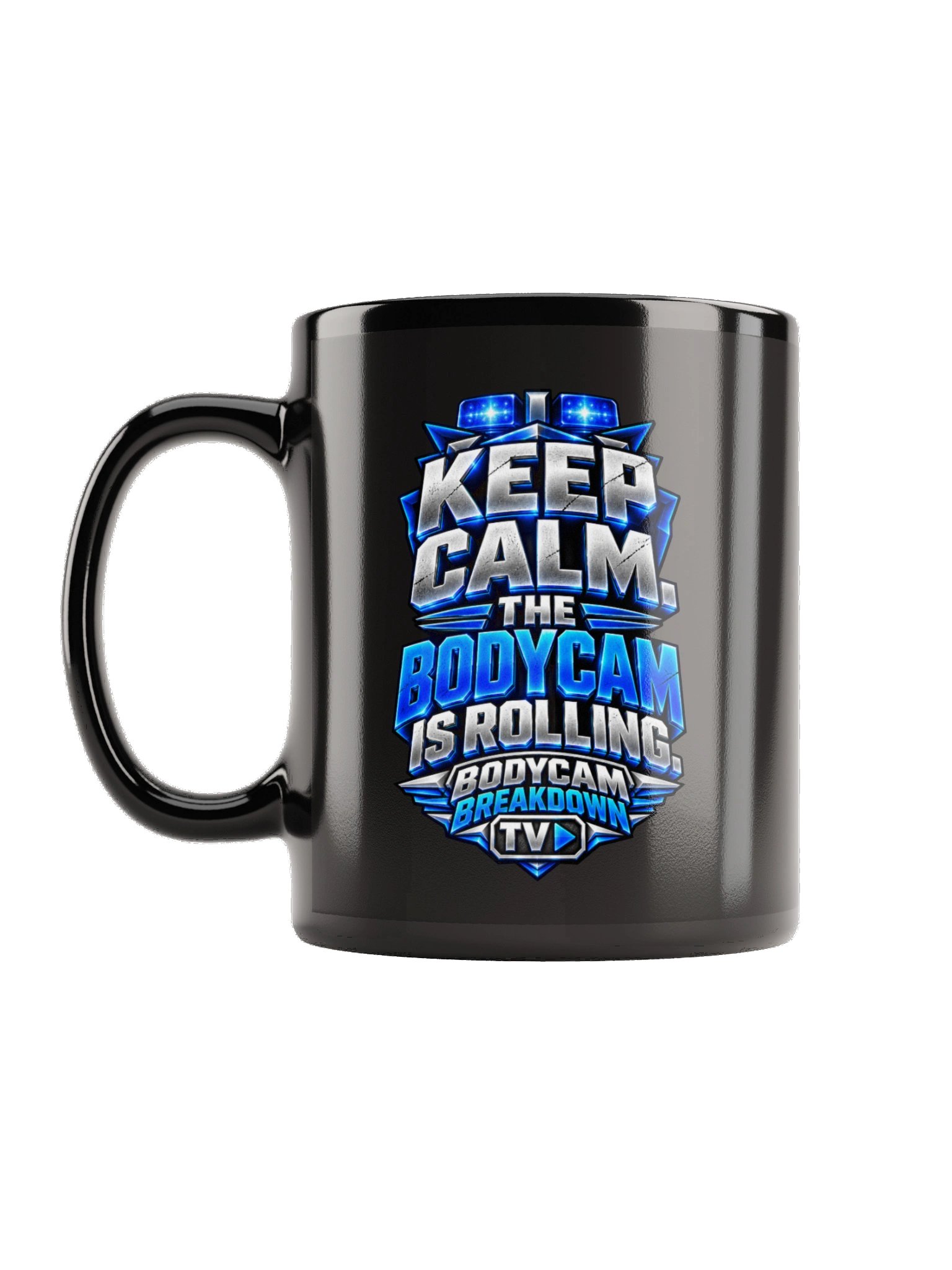 Bodycam Breakdown TV Keep Calm Mug product image (1)