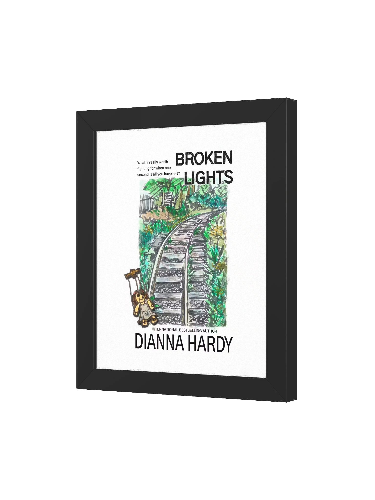 Broken Lights Framed Cover Print (Illustrated Edition) product image (3)