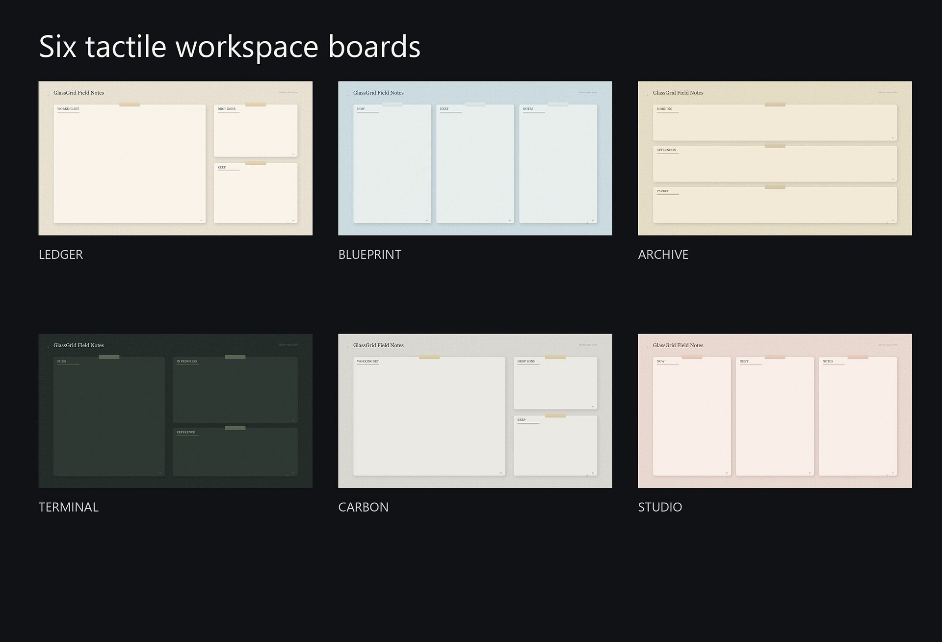 GlassGrid Field Notes product image (2)