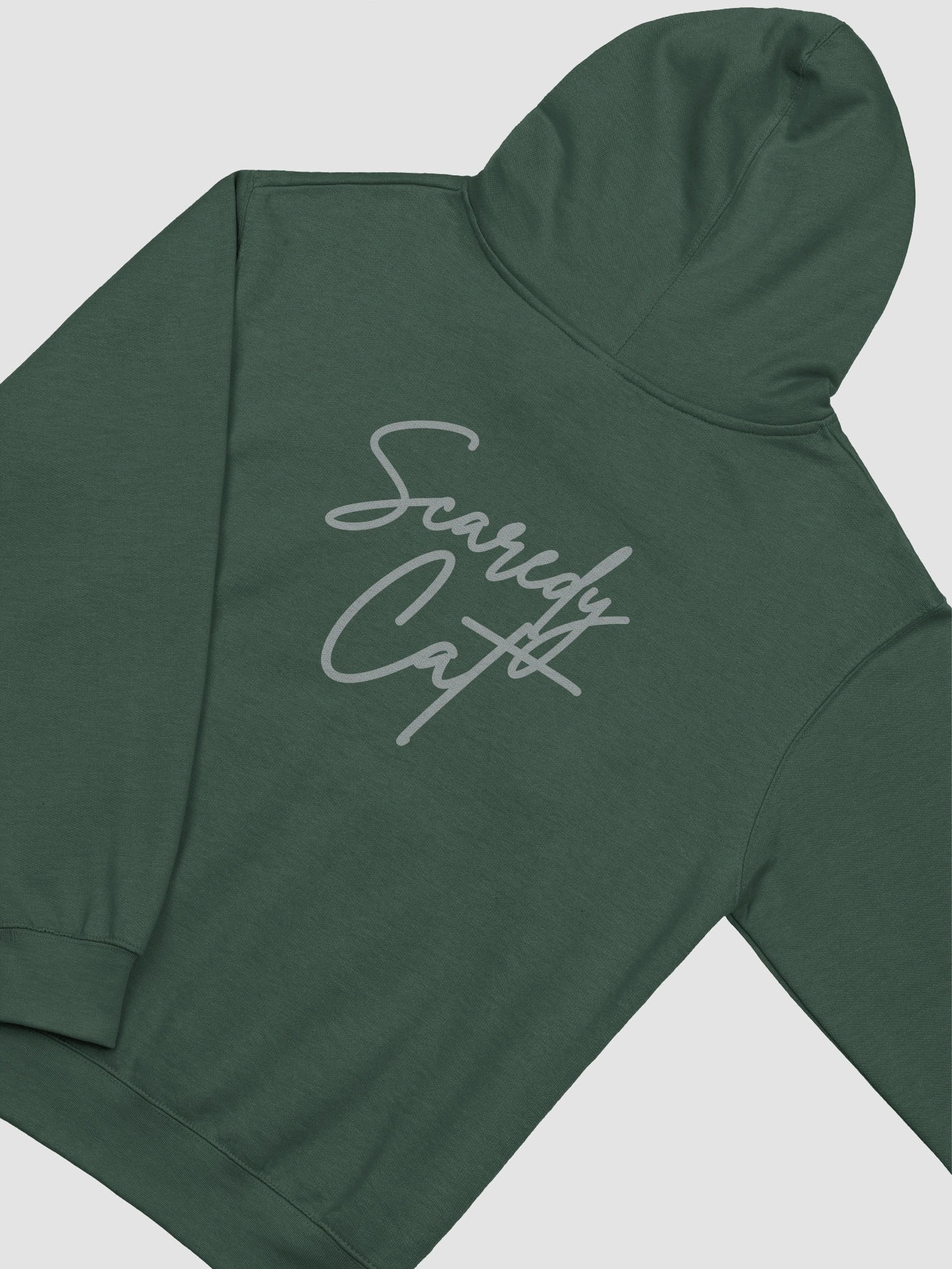 Scaredy Cat Hoodie - Cat front/Scratch sleeve product image (4)