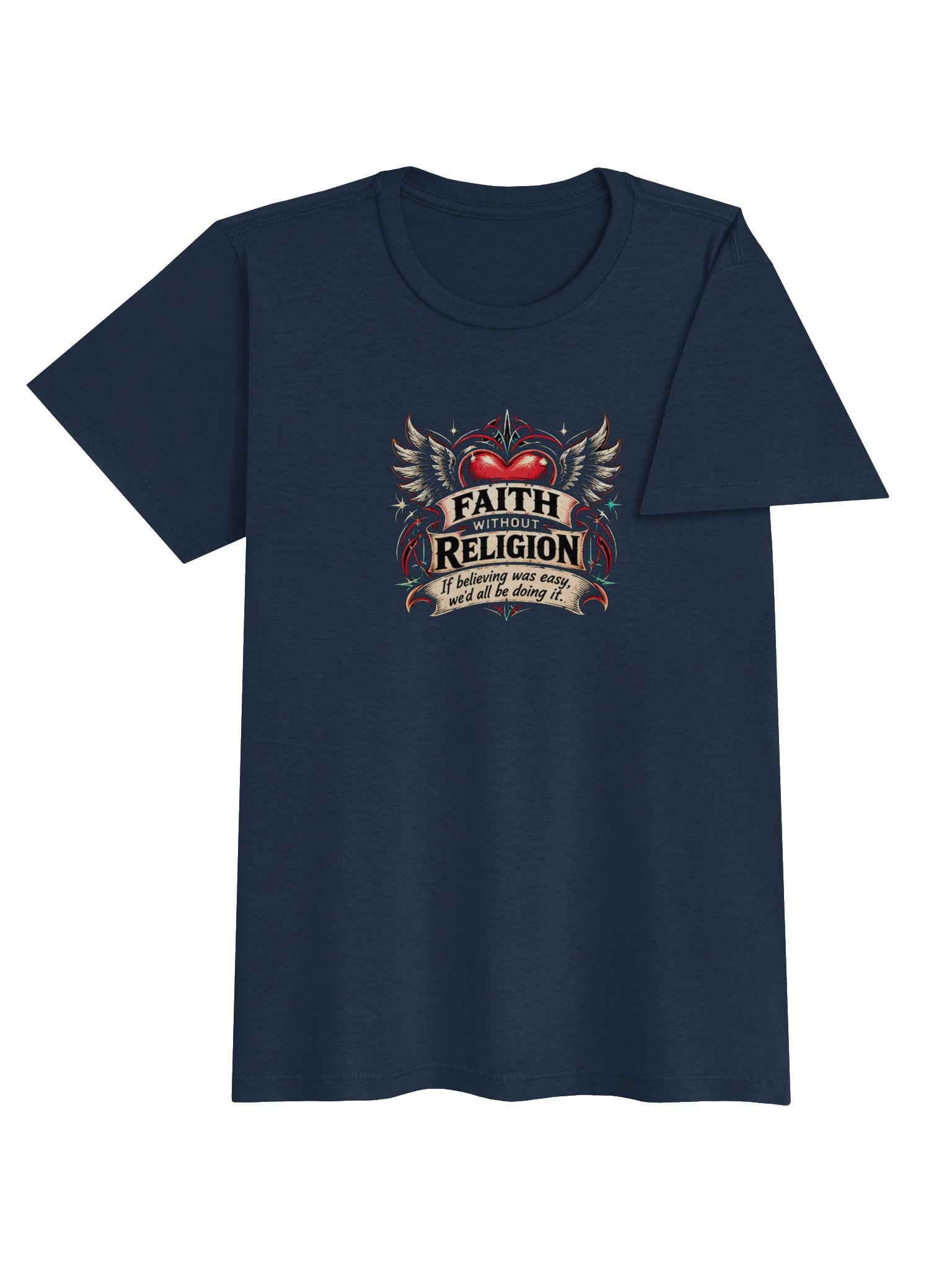 Women's Rockabilly Winged Heart Tee product image (4)